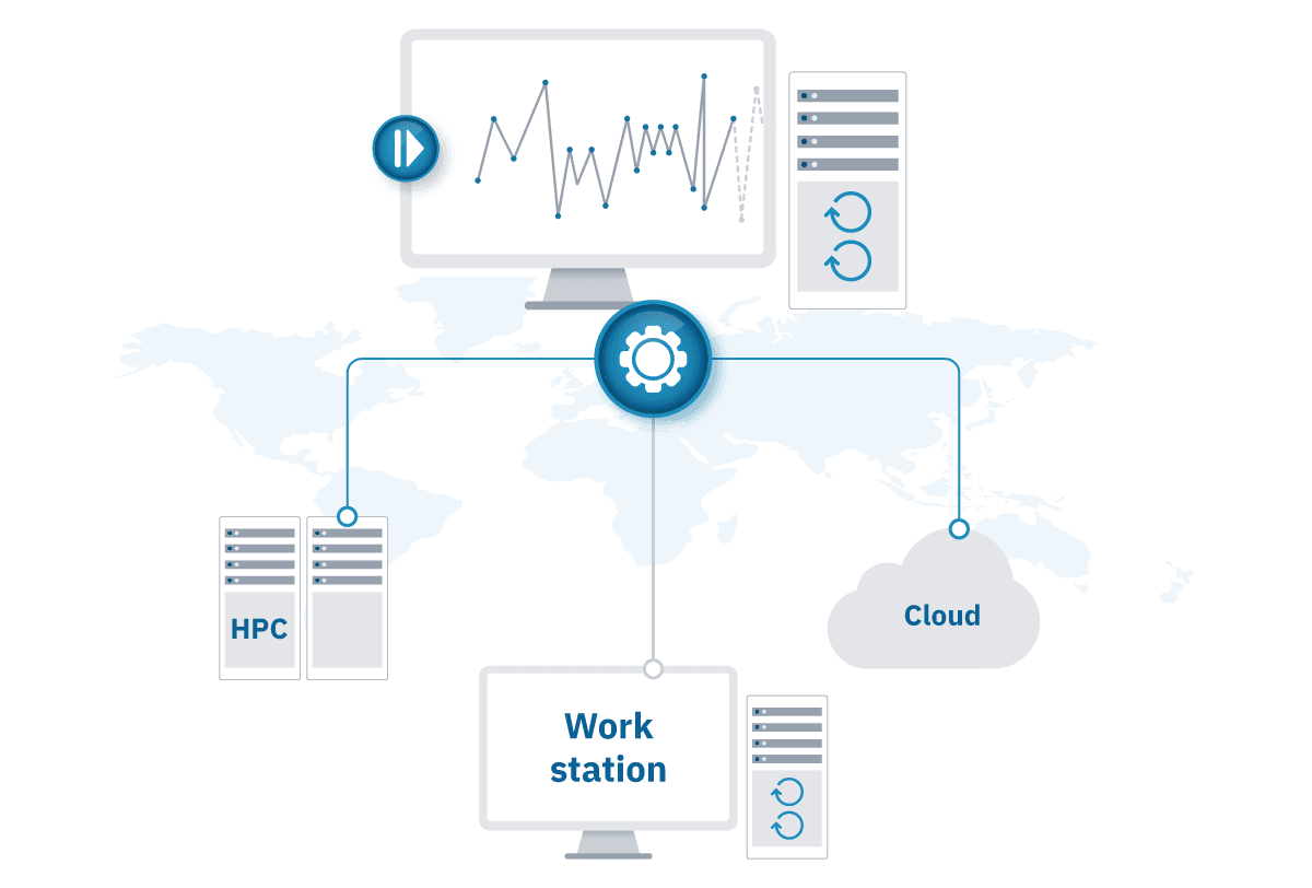 Breaking simulation barriers with distributed execution