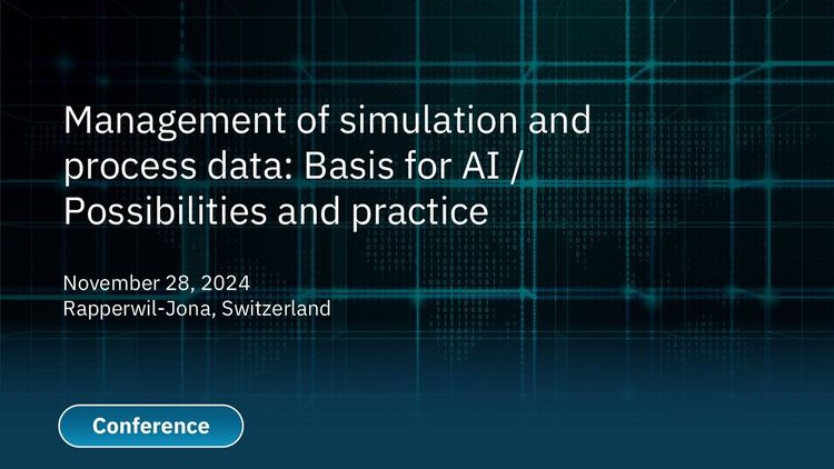 Management of simulation and process data: basis for AI