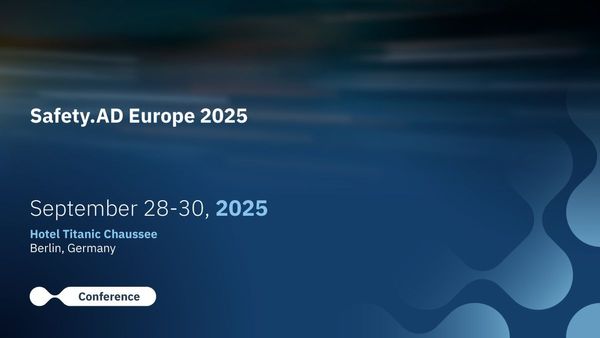 Safety.AD Europe 2025