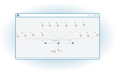Workflow setup and logarithmic response transformation