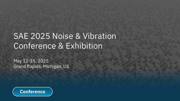 SAE 2025 Noise & Vibration Conference & Exhibition