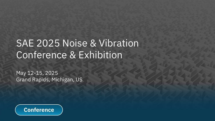 SAE 2025 Noise & Vibration Conference & Exhibition