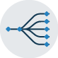 MBSE icon Establish a living digital thread