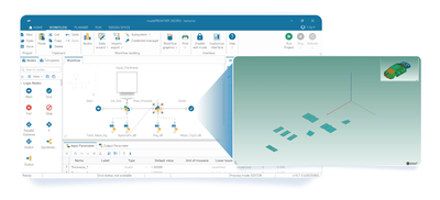 Key techniques applied to the modeFRONTIER workflow