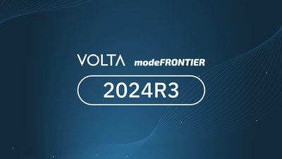 VOLTA and modeFRONTIER 2024R3