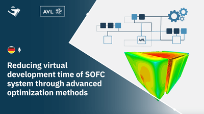 Reducing virtual development time of SOFC system through advanced optimization methods