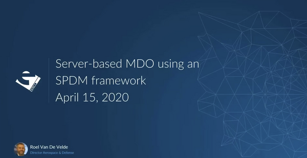Server-based MDO using an SPDM framework