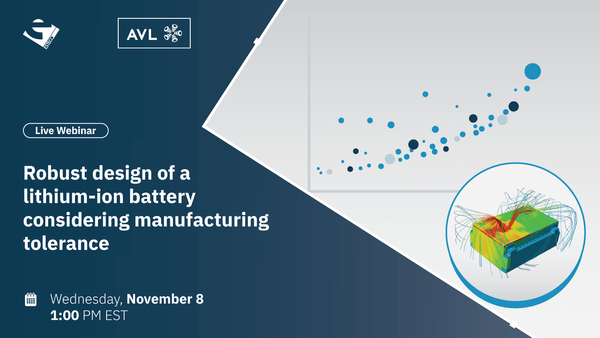 Robust design of a lithiumi on battery Webinar