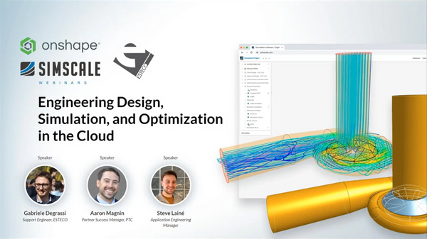 ESTECO SIMSCALE engineering design, simulation, and optimization in the cloud