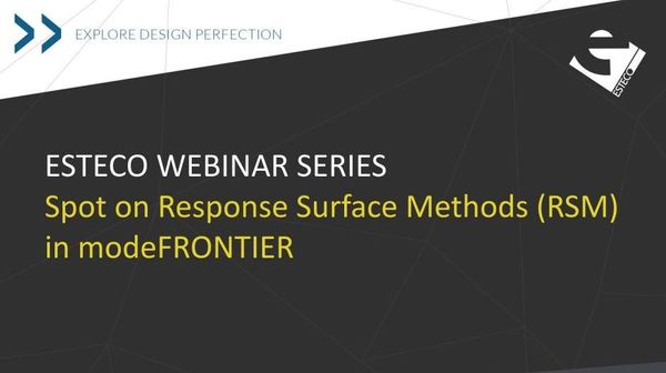 Spot on Response Surface Methods (RSM) in modeFRONTIER